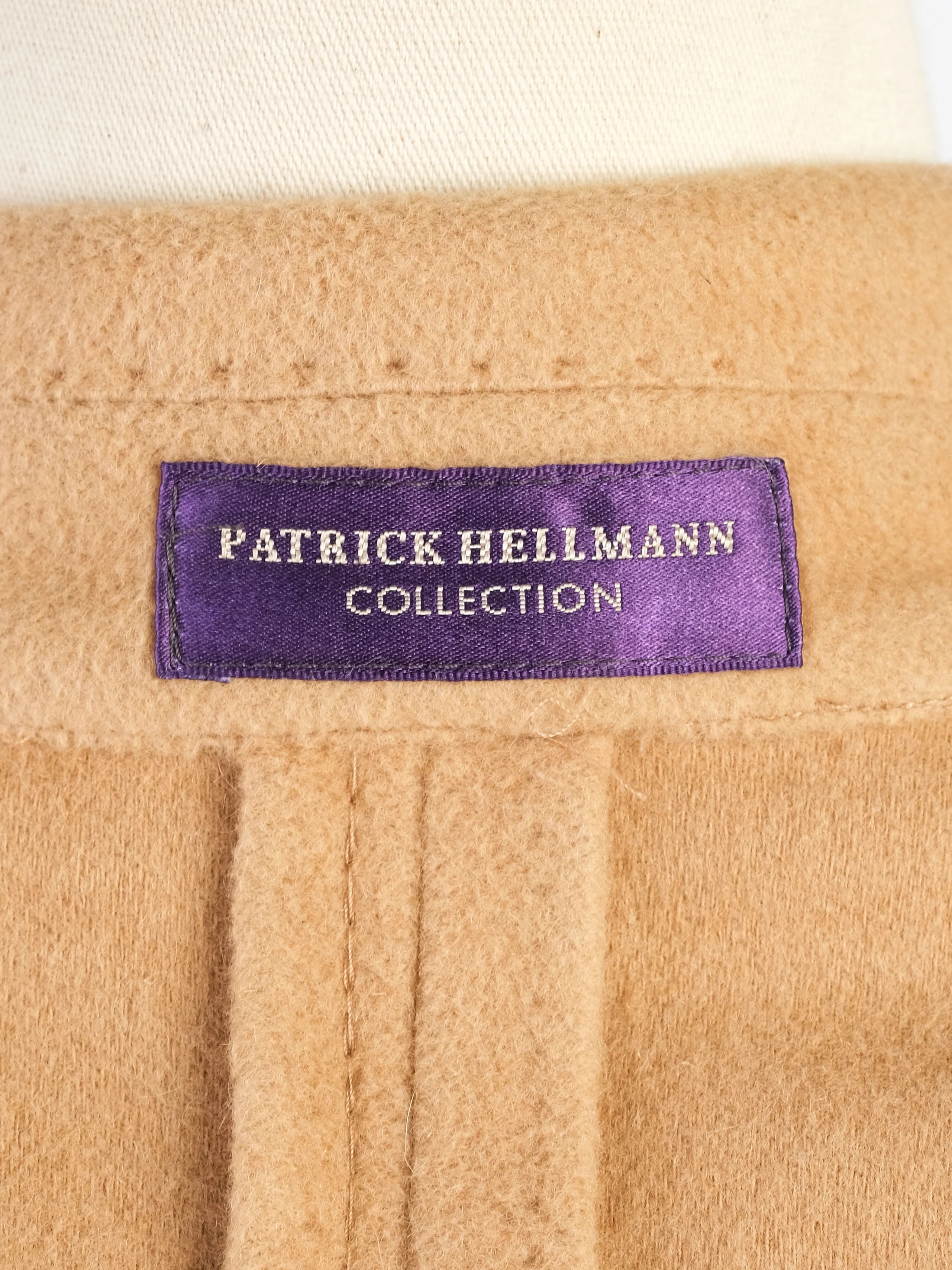 Excellent Patrick Hellman Orange Bemberg WomenÕs Coat Size M