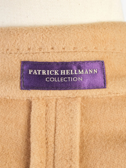 Excellent Patrick Hellman Orange Bemberg WomenÕs Coat Size M