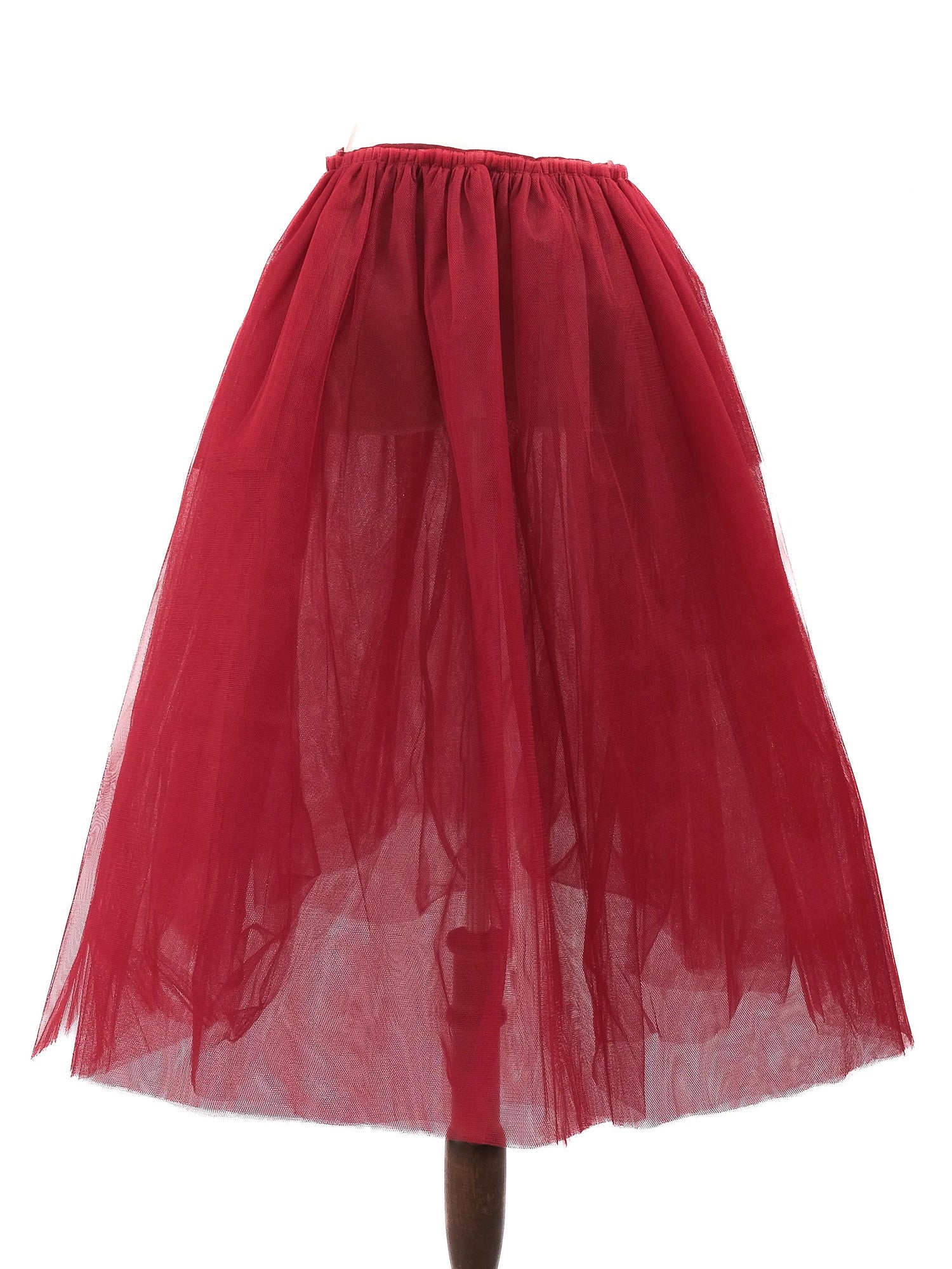 NEW Golden Goose Red Tulle Skirt Size S NWT GG DB Venezia
