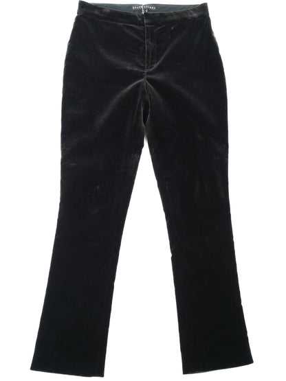 Excellent Ralph Lauren Green Velvet Pants Size 6 Made in Italy