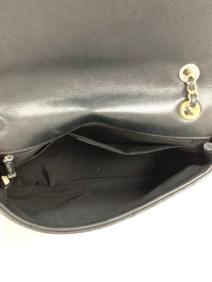 Chanel Single Flap Matelasse Chain Shoulder Black,Lambskin