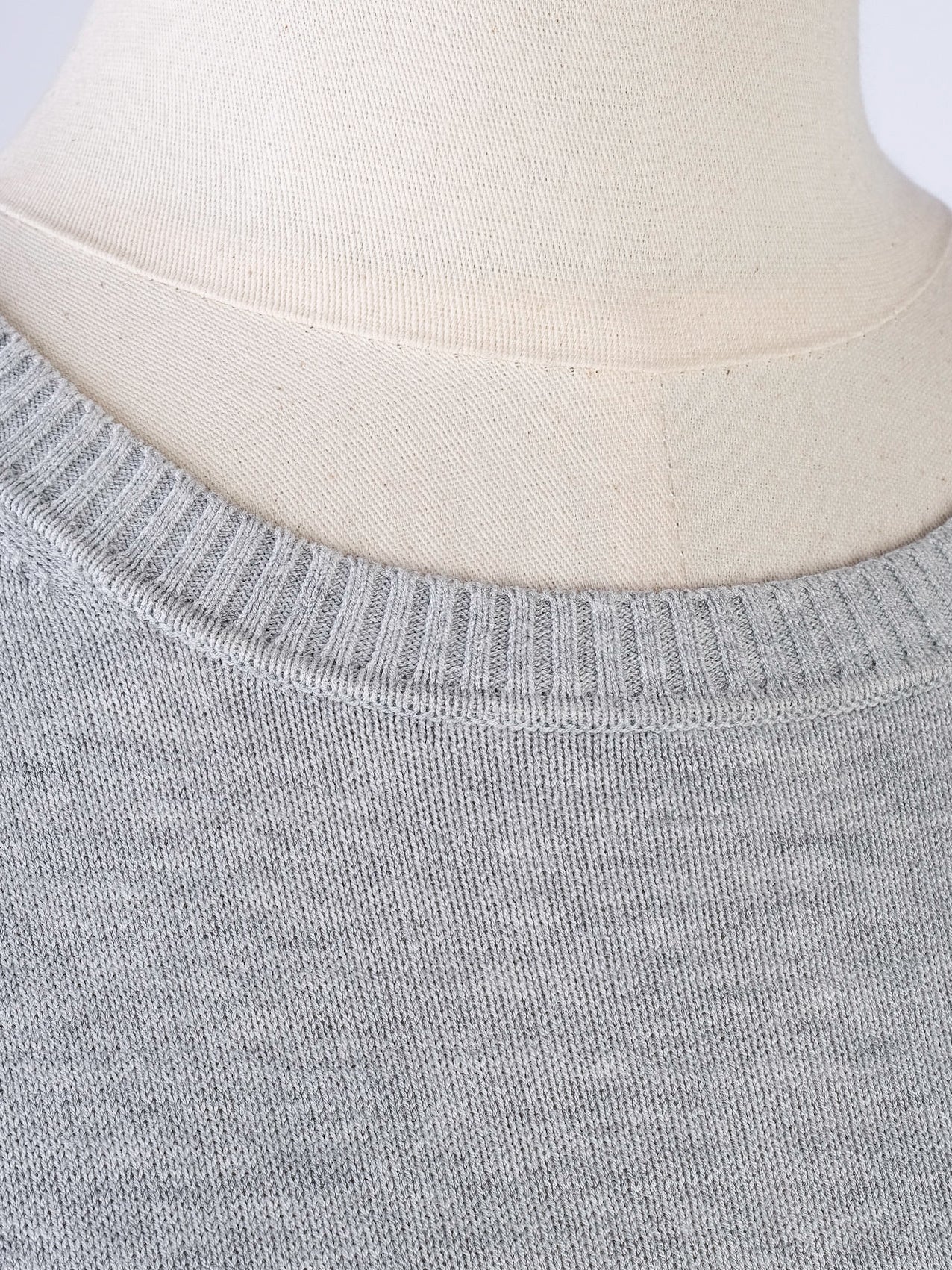 Weekend MaxMara Gray Wool Knit Dress Excellent Condition