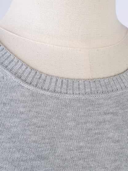 Weekend MaxMara Gray Wool Knit Dress Excellent Condition