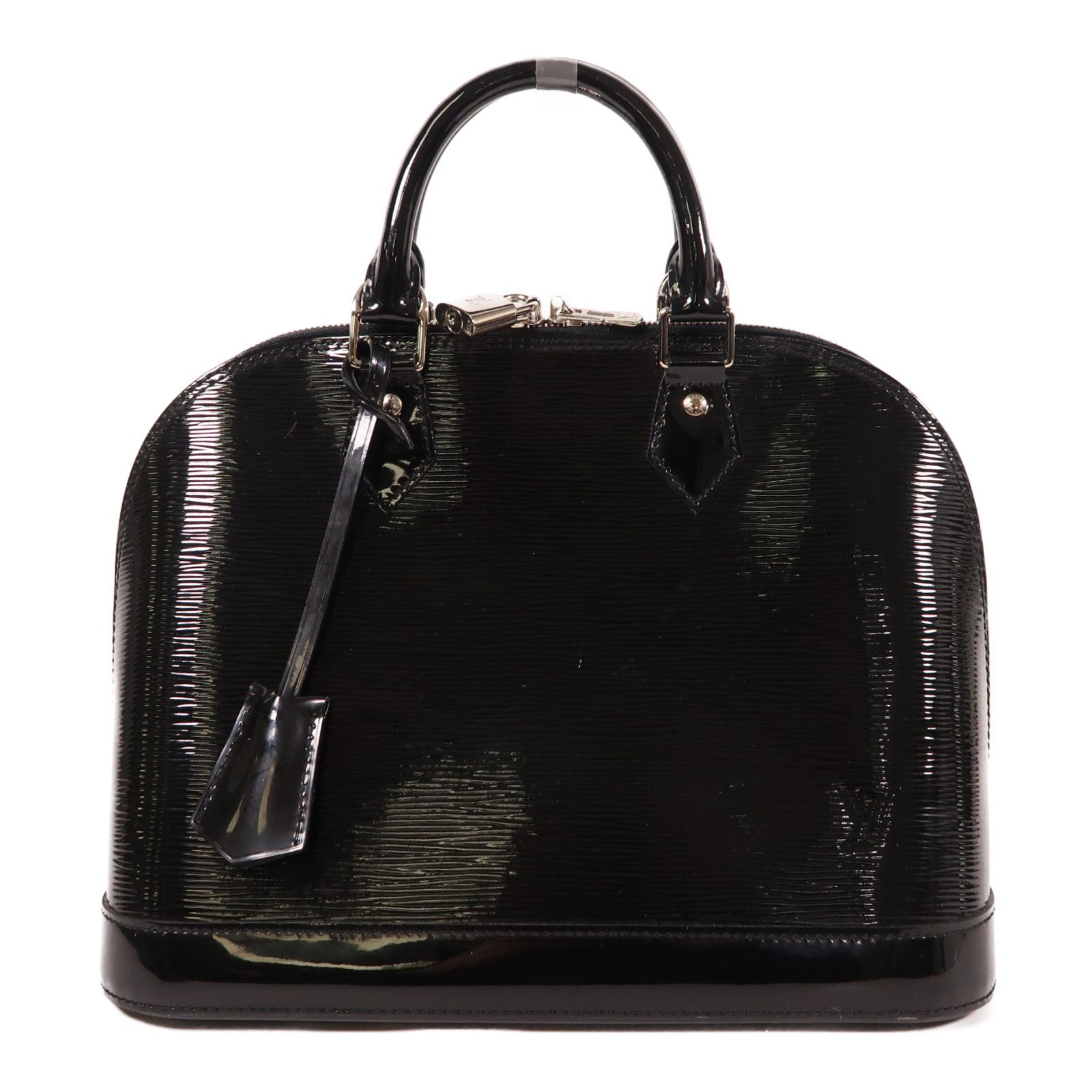 Louis Vuitton Epi Electric Alma Pm Ginpaku Handmade Bag Black Handbag M 4032n