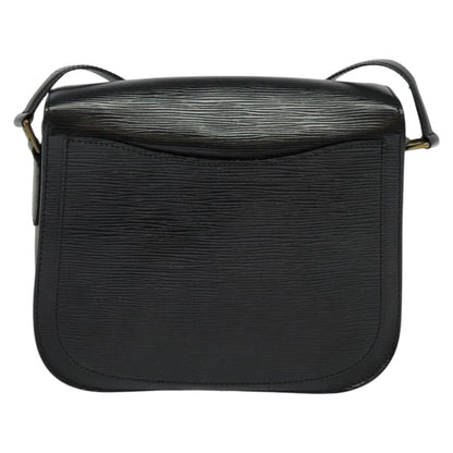 Louis Vuitton Epi Saint Cloud Gm Shoulder Bag Black Noir M 52192 Lv Auth