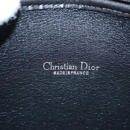 Christian Dior Trotter Canvas Clutch Bag Black Auth