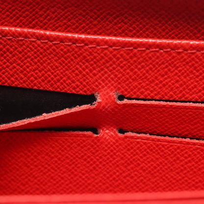 Louis Vuitton Zippy Wallet Coquelicot Red Around Long Wallet M 61859