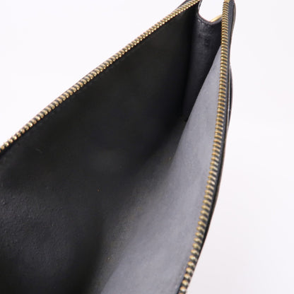 Louis Vuitton Epi Pochette Accessoires Pouch Gold Handmade Bag Black Black Handbag M 5294