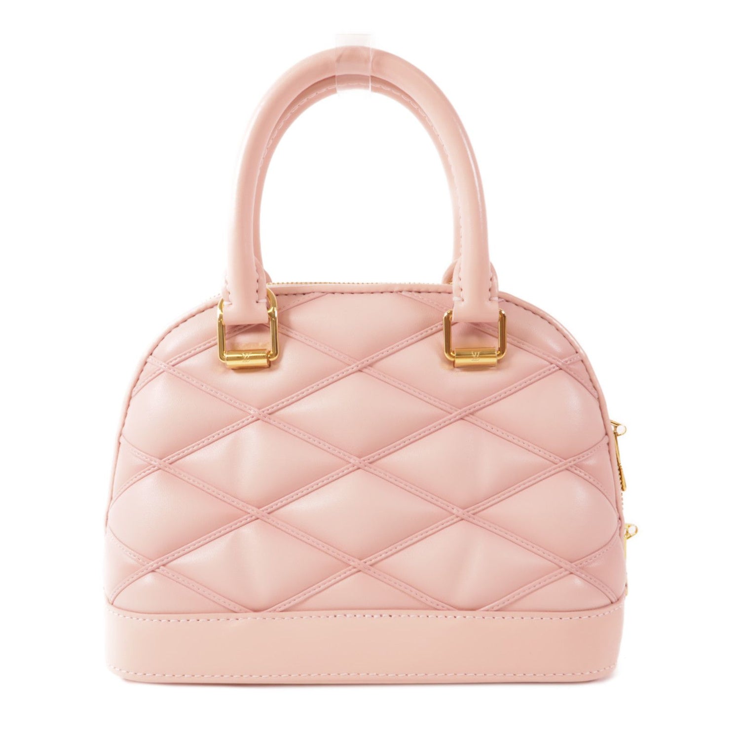 Louis Vuitton Cowhide Leather Alma Bb Hand-turned Shoulder And Back Bag Pink 2way Shoulder Bag M 24453