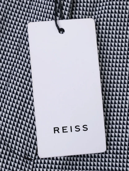 NEW Reiss Checkered Trouser Pants Wool Size XS for Women