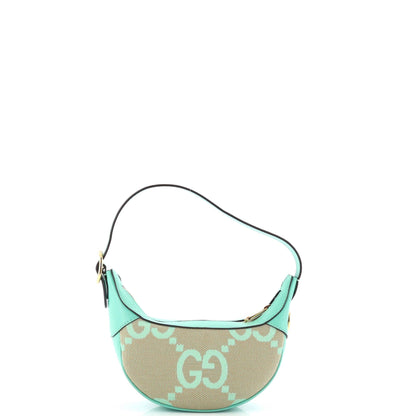 Gucci Ophidia Zip Hobo Jumbo Gg Canvas Mini