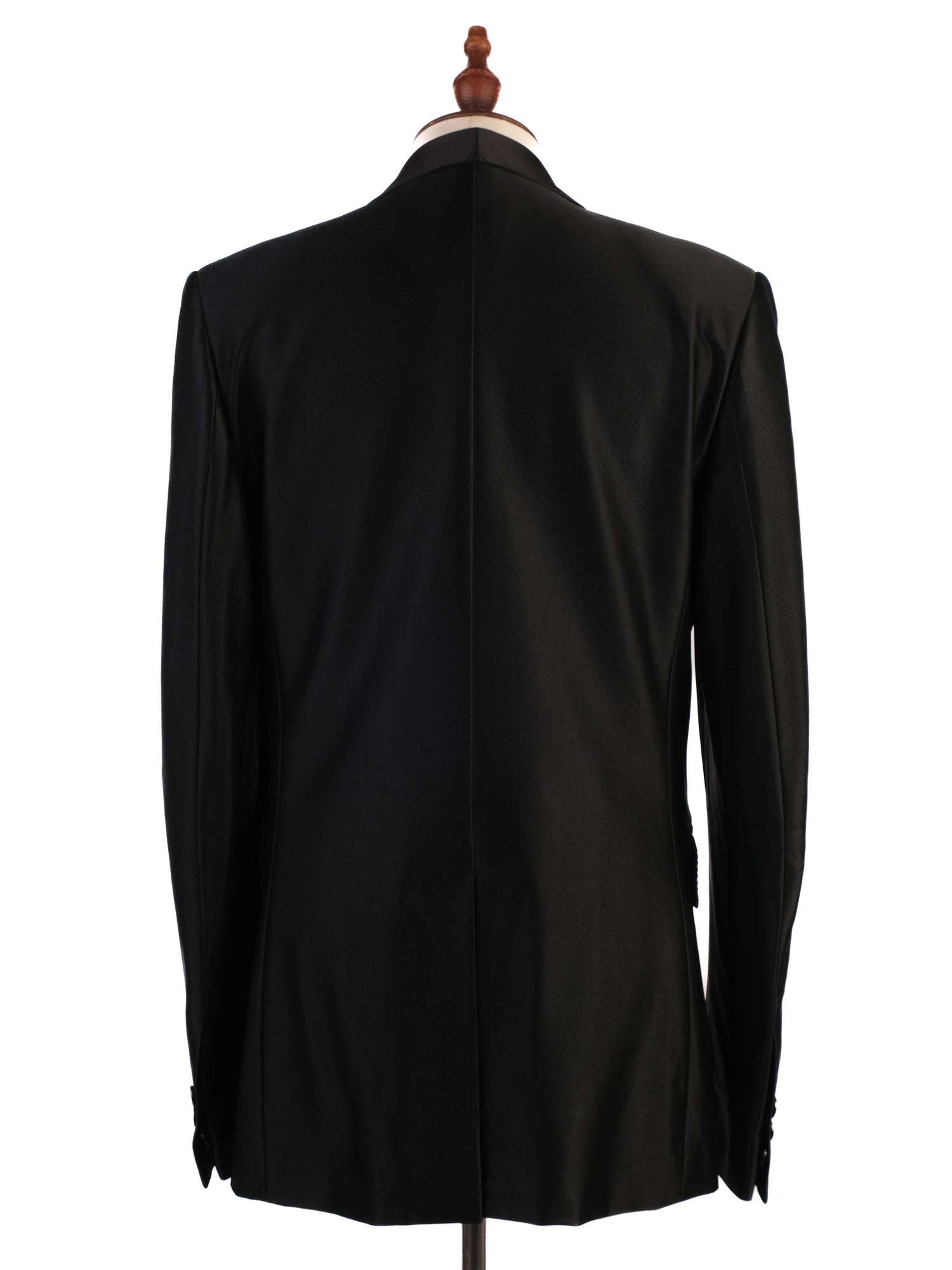 Excellent Bikkembergs Black Tuxedo Jacket Satin Lapels Size L