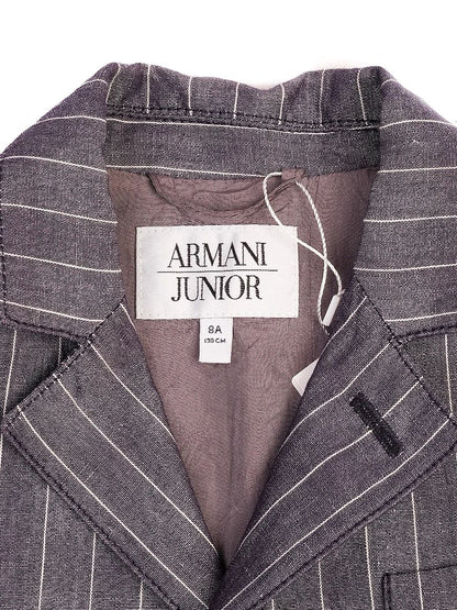 Excellent Armani Junior Pinstripe Blazer for Kids Size 8