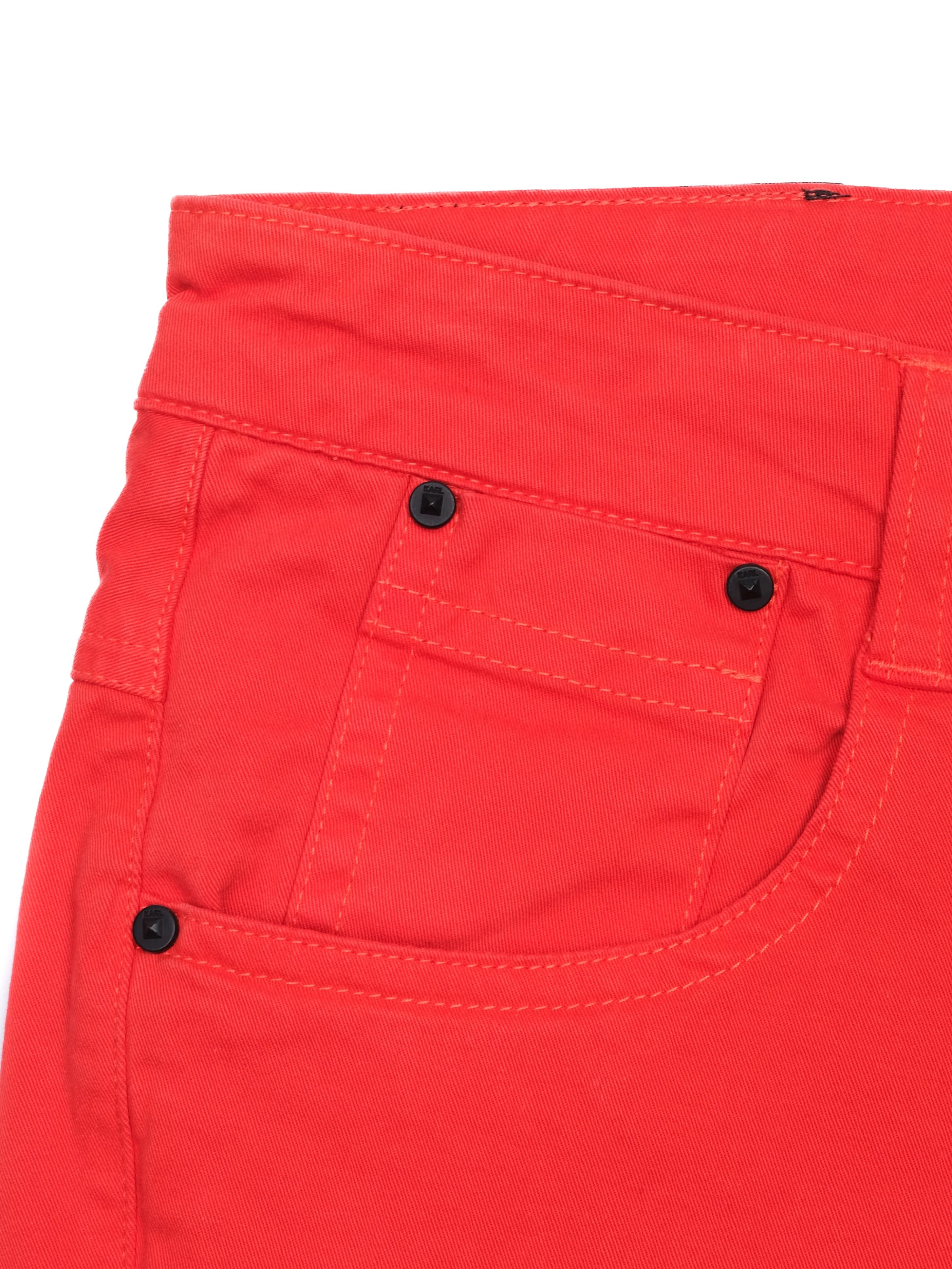 NEW Karl Lagerfeld Red Shorts for Kids Size 16
