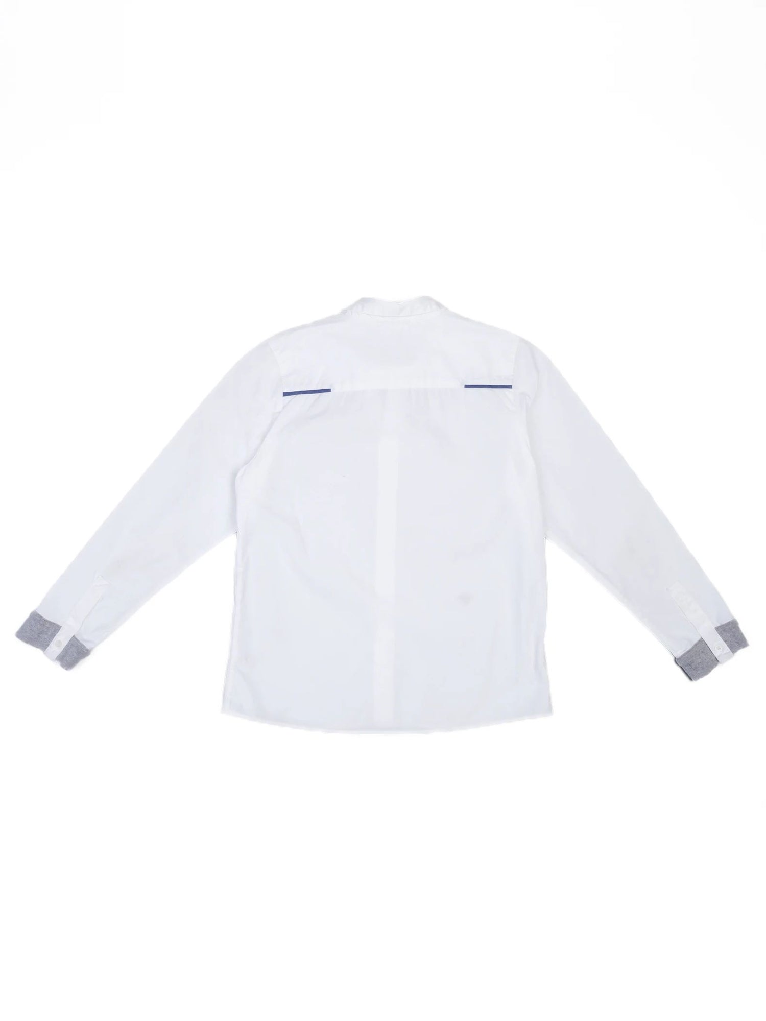 Excellent Dior White Cotton Long Sleeve Shirt for Kids Size 10