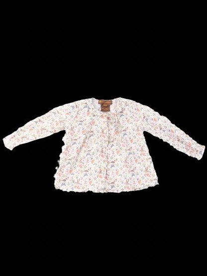 Excellent Fleurisse Kids Blouse 100% Liberty Cotton Size 18/24M