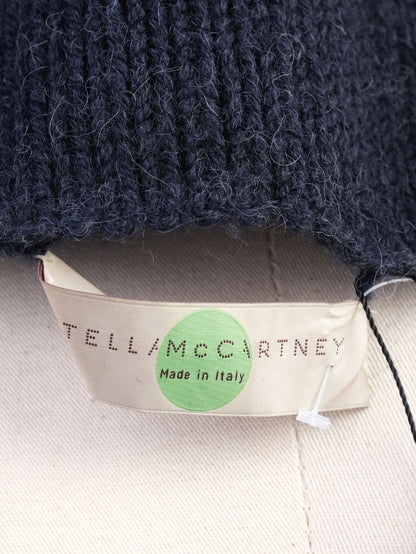 Excellent Stella McCartney Knitted Sweater M Wool Geometric Pattern