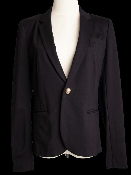 Good Juicy Couture Black Blazer with Gold Buttons Size M