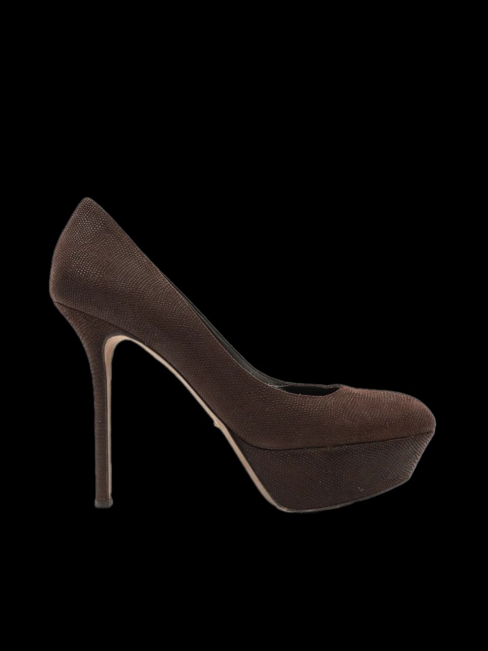 Excellent Sergio Rossi Orange Leather Heels Size 40.5