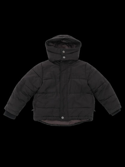 Excellent Hugo Boss Black Padded Jacket with Hood for Kids Size 5