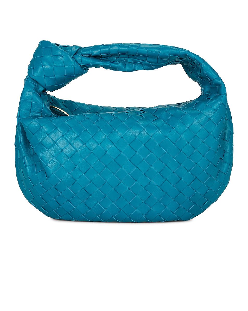 Bottega Veneta Teen Jodie Bag in Blueprint & Gold