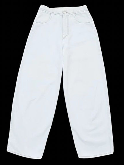 Excellent Maison Margiela Blue Cotton Denim Pants Size S