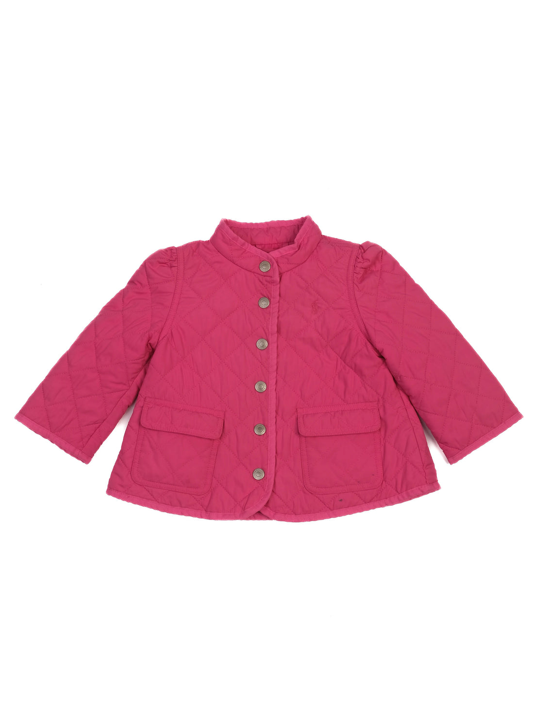 Excellent Ralph Lauren Pink Quilted Jacket for Kids Size 18M
