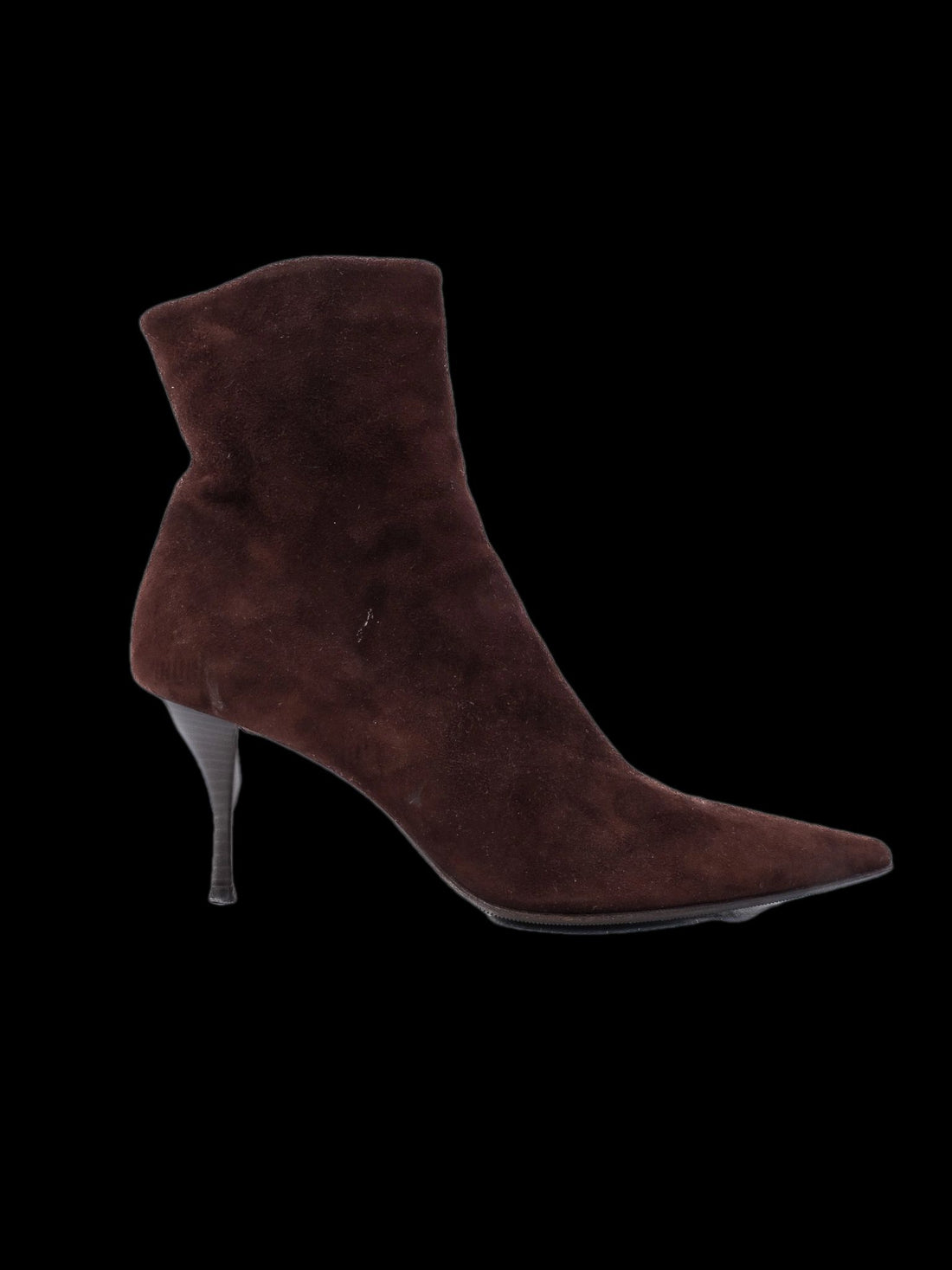 Excellent Easy by Loriblu Orange Leather Ankle Boots Size 37.5