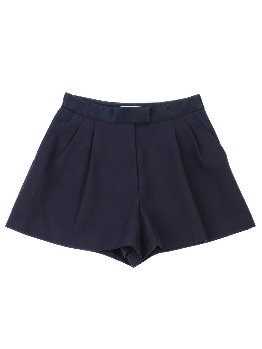 Excellent 3.1 Phillip Lim Black Wool Shorts Size XXS Women