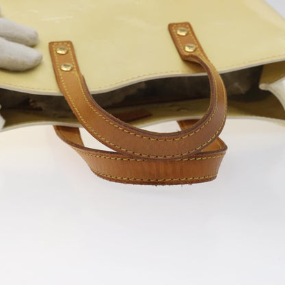 Louis Vuitton Vernis Reade Pm Hand Bag Perle M 91336 Lv Auth
