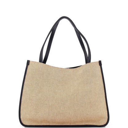 Gucci Horsebit 1955 Tote Canvas And Leather Medium
