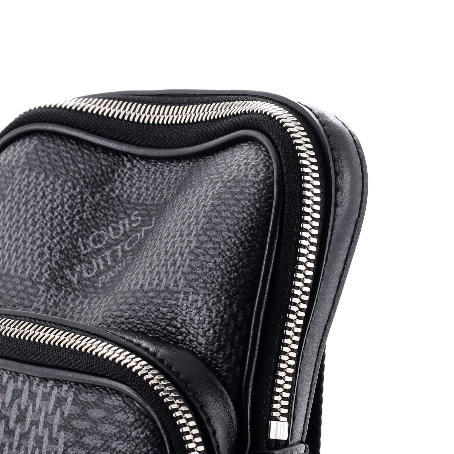Louis Vuitton Amazone Sling Bag Limited Edition Damier Graphite 3D