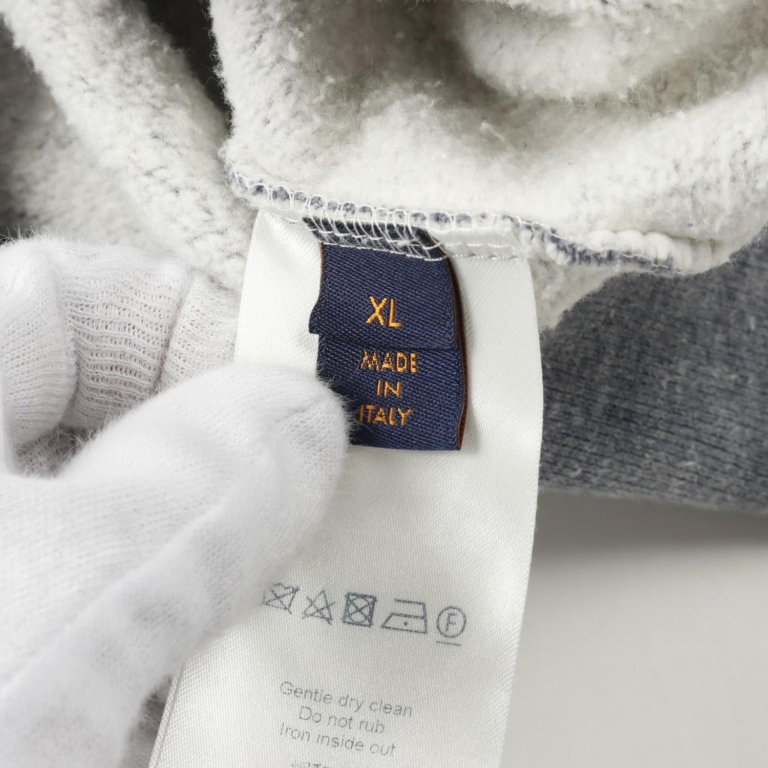 Louis Vuitton Upside Down Logo Gres Gray Sweat Hfy 20wgvr