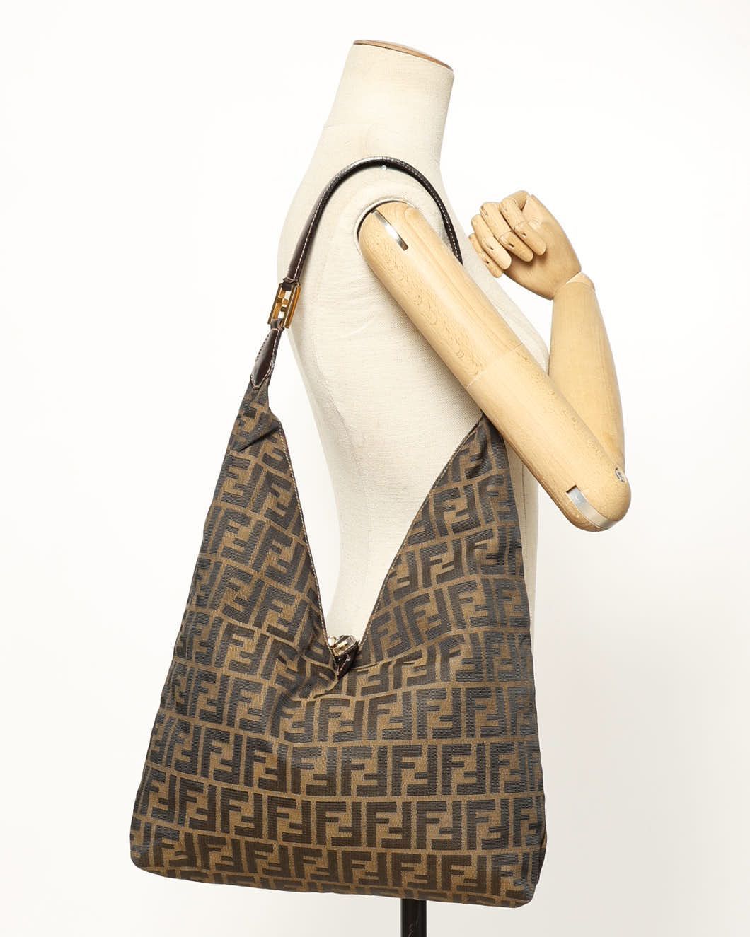 Fendi Zucca Hobo Bag