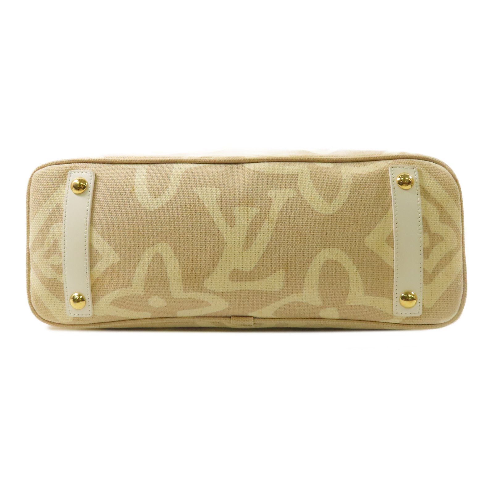 Louis Vuitton Canvas Tahitienne Pm Golden Shoulder Bag Rice White Beige Shoulder Bag M 95674