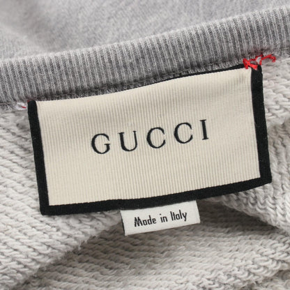 Gucci Technical Logo Sweat Shirts Tops 522846 Cotton Gray Mens L