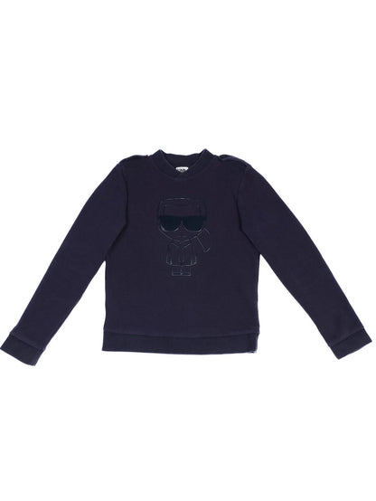 Excellent Karl Lagerfeld Kids Blue Sweatshirt &amp; Pants Set Size 12