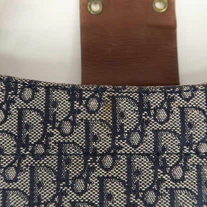 Christian Dior Trotter Street Chic Canvas Shoulder Bag
