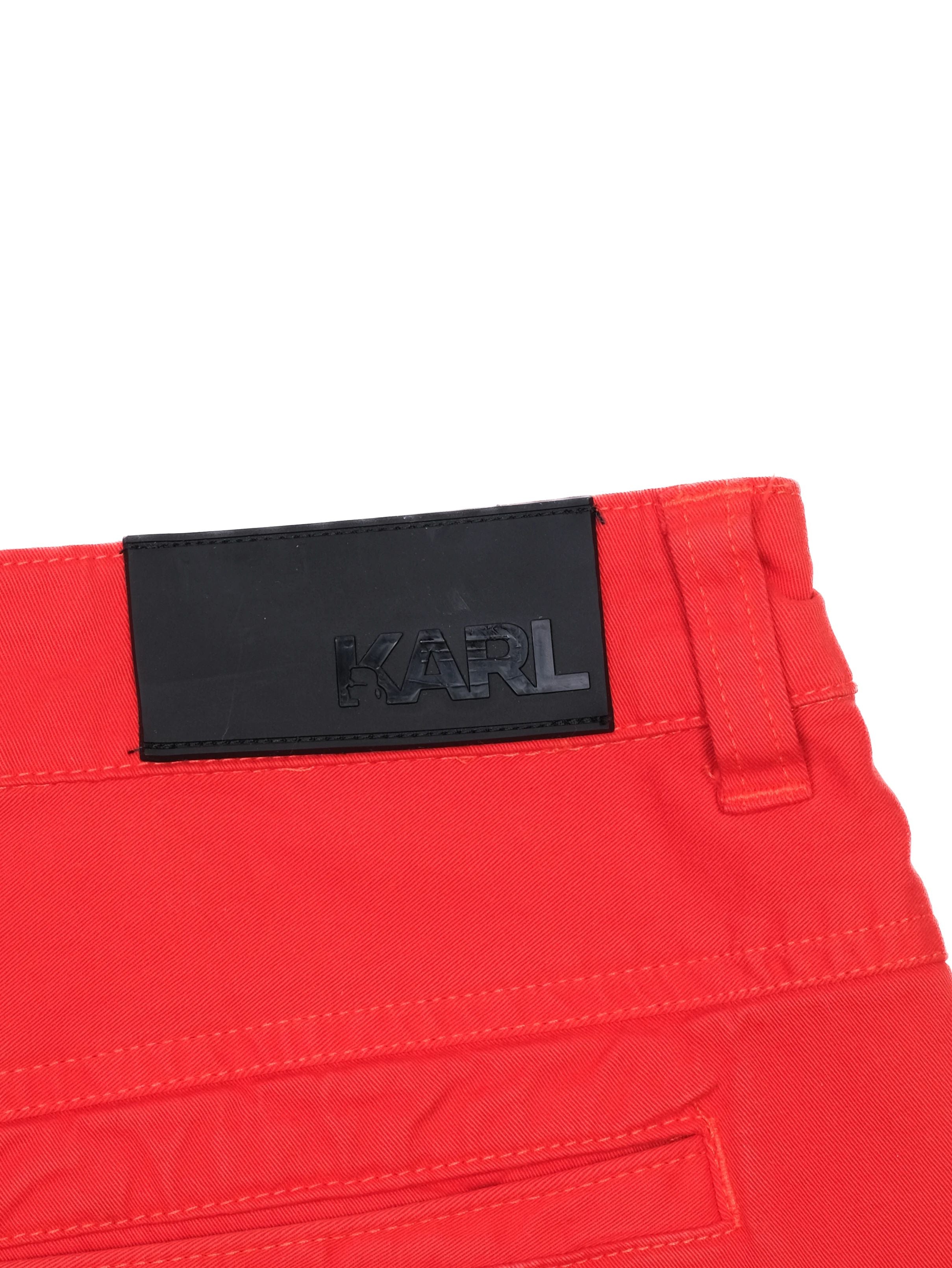 NEW Karl Lagerfeld Red Shorts for Kids Size 16