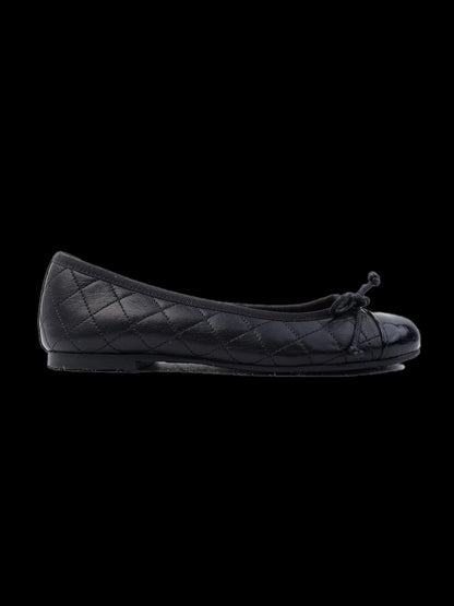 Perfect Pretty Ballerinas Black Leather Ballet Flats Size 30 for Kids