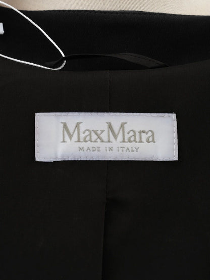 Max Mara Black Blazer XL Excellent Condition V-Neck Design