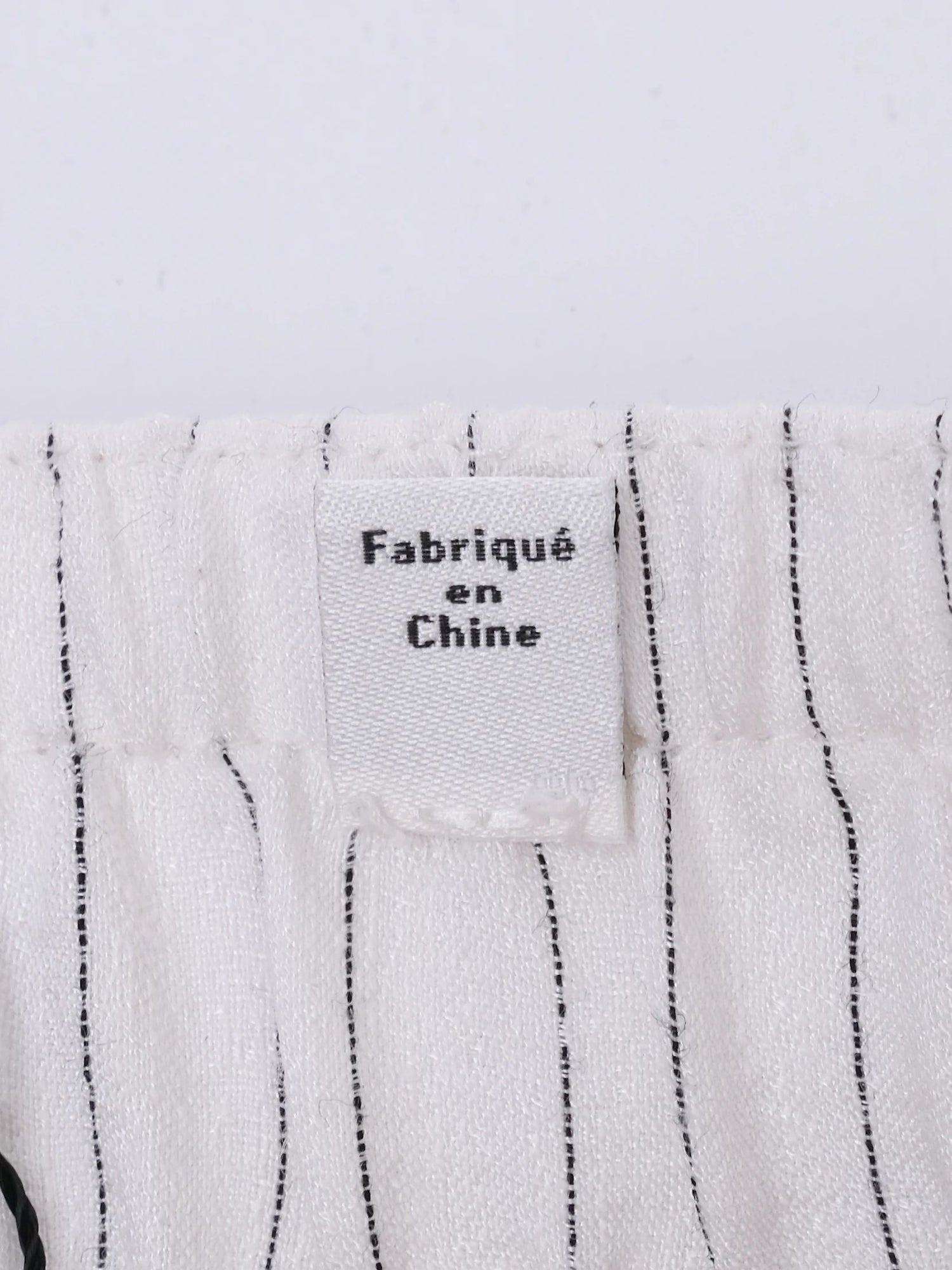 Excellent Vince White Pinstriped Pants XS Viscose Casual Wear