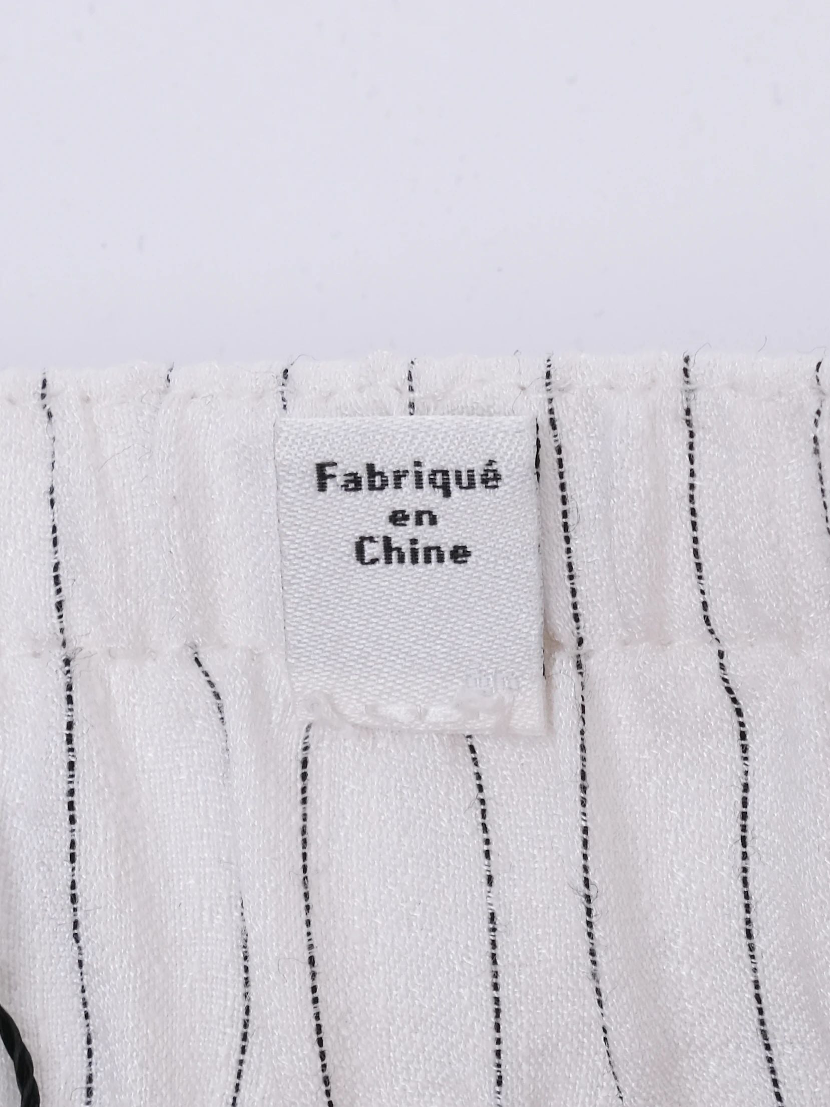Excellent Vince White Pinstriped Pants XS Viscose Casual Wear