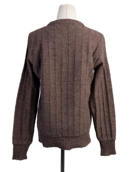 Excellent Dolce Gabbana Orange Wool Sweater Size S