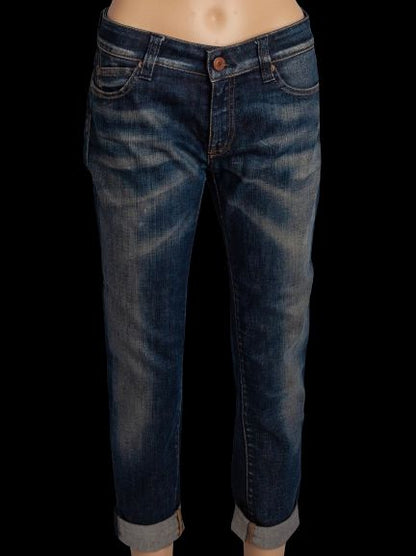 Average Condition Alexander McQueen Blue Cotton Denim Jeans M