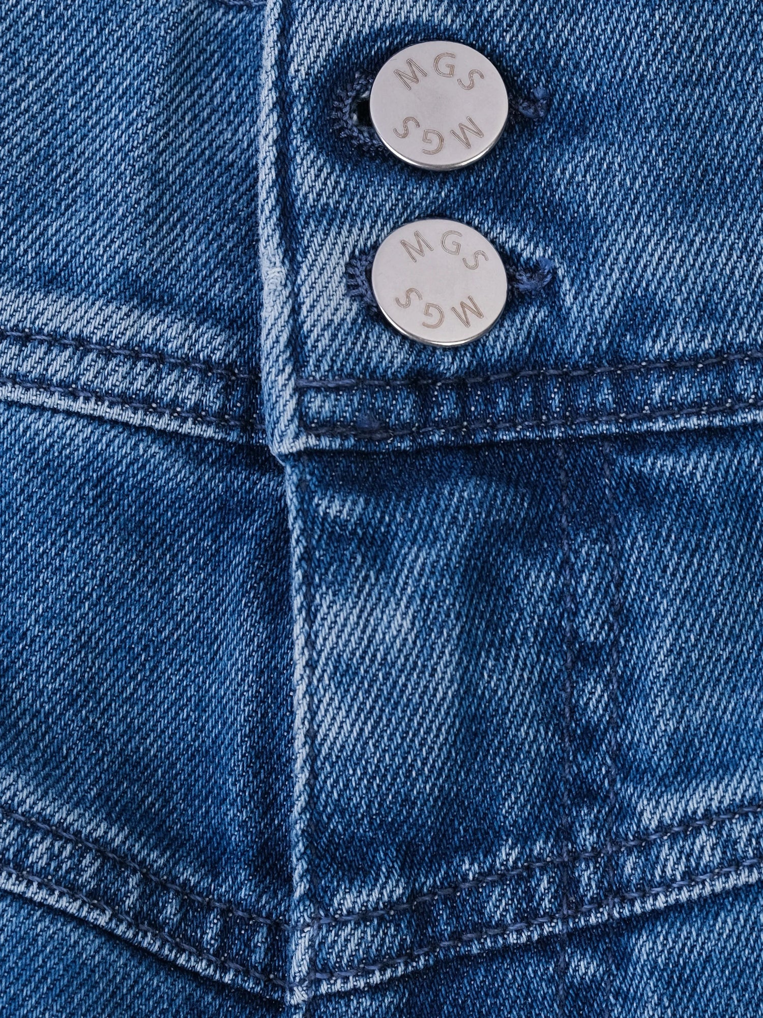 Excellent Maria Grazia Severi Blue Cotton Denim Jeans Size XL