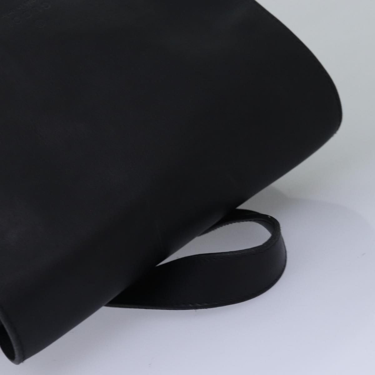 Gucci Backpack Nylon Leather Black