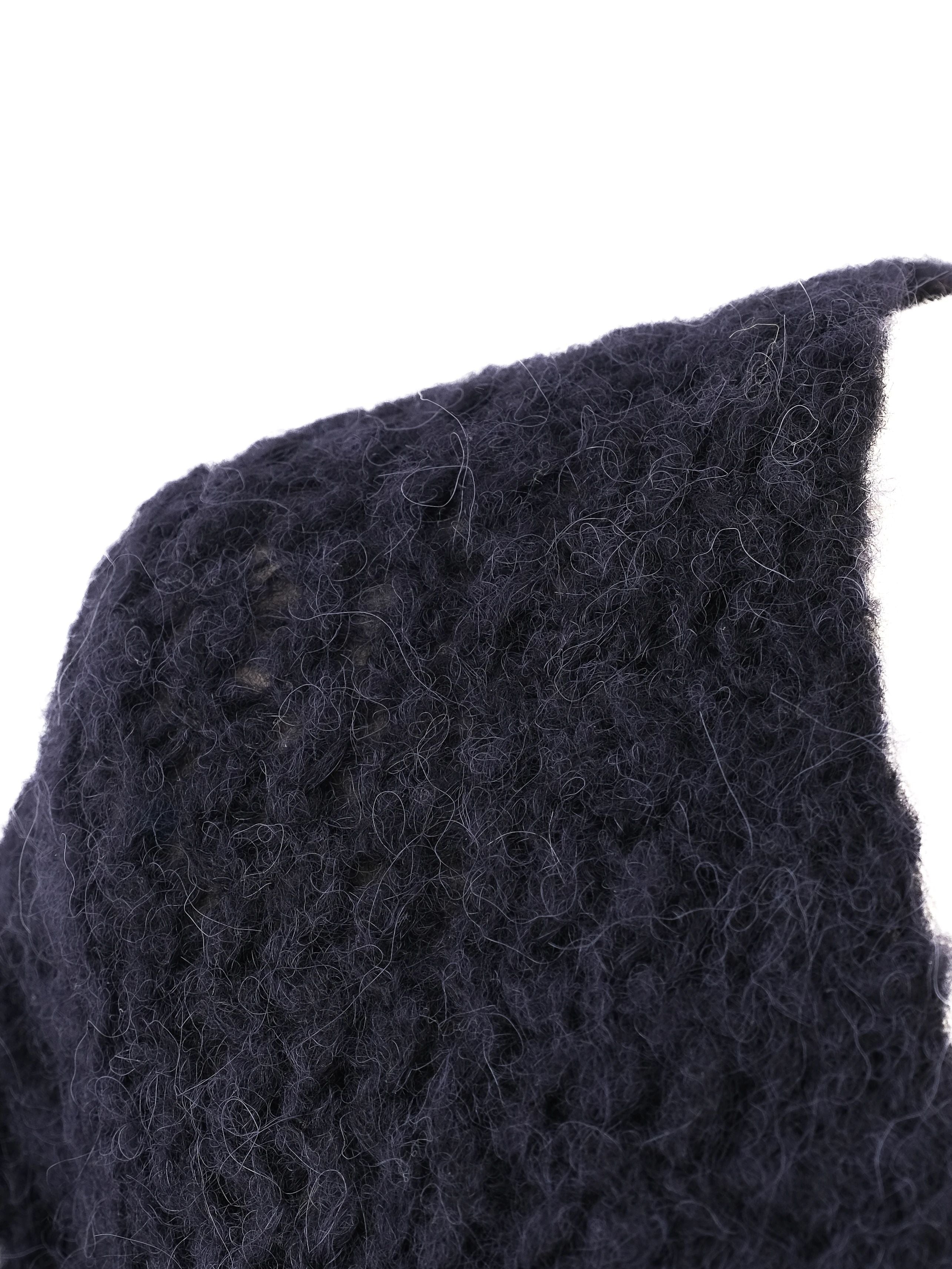 NEW SeeByChloe Blue Nylon Long Sleeve Sweater Size M