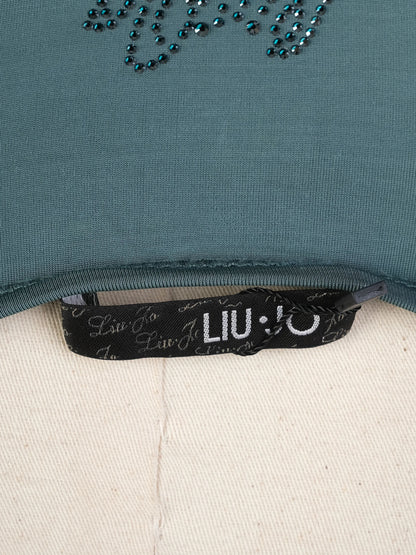 Excellent Liu Jo Green Viscose Short Dress Size M