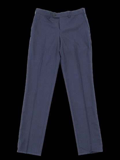 Excellent Brunello Cucinelli Blue Wool Pants Size S Made in Italy